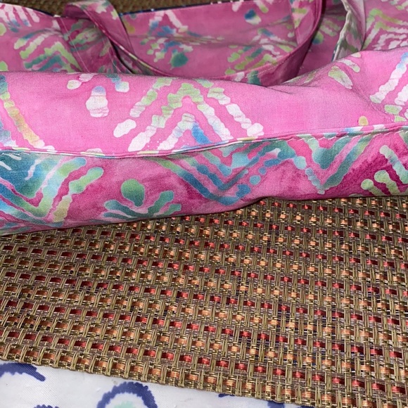 Hawaiian Turtle print Large Tote Bag - Reversible - Picture 5 of 6